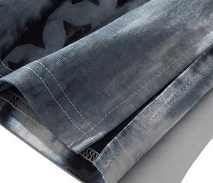 Camiseta sin mangas 2025 personalizada, camiseta sin mangas de algodón y poliéster de alta calidad, camiseta sin mangas a rayas para gimnasio, ropa de entrenamiento para correr para hombre - Product Image 2