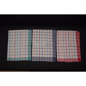 ผ้าเช็ดครัวถักจากผ้าฝ้ายคุณภาพพรีเมียม เป็นมิตรกับสิ่งแวดล้อม ทนทาน ใช้งานได้หลากหลาย ทำความสะอาดง่าย MOQ ต่ำ - Product Image 2