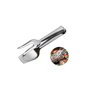 Pince de cuisine en acier inoxydable de 16 pouces, ustensile de cuisine, accessoires, service à salade, pièce design et produit en vente - Product Image 2