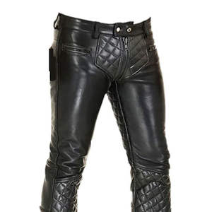 Pantalones de Carreras Personalizables Estilo Urbano para Hombre - Cuero Vacuno, Logotipo Personalizado, Servicios OEM, Impermeables y Transpirables - Product Image 4