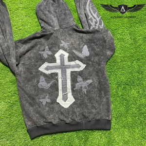 เสื้อฮู้ดแบบสวมหัวของผู้ชายสินค้ามาใหม่ - Product Image 2