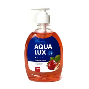 Hochwertige flüssige Handseife "Aqua Lux Erdbeere" zuverlässiger Lieferant Haushaltsreinigungsprodukte