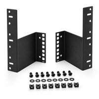 Supports d'adaptation de rack télécom de 23 pouces à 19 pouces, en acier, kit de conversion de largeur, OEM