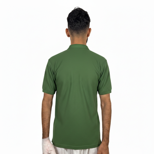 Camiseta Polo de Seda de Hielo Personalizada de Alta Calidad para Hombre con Logotipo Bordado al por Mayor, Camisetas Polo Lisas de Alta Gama para Hombre - Product Image 2