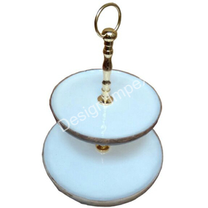 2 <b>Tier</b> <b>Cake</b> Stand Fruits Display Platter Round Serving Trays Decorative New Elegant <b>Cake</b> Stand in Affordable Prices - Product Image 4