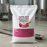 Poudre de Pitaya Rouge Astrawell pour la Pâtisserie, Poudre Naturelle de Fruit du Dragon Rose pour Ingrédient en Vrac pour Crèmes Glacées et Yaourts
