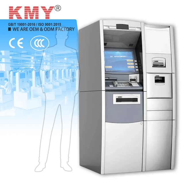 Indoor Automated Banking Terminal Cash Recycling Module Currency Acceptor Barcode Reader Card Reading System OEM ODM SDK