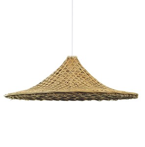 โคมไฟหวายไม้ไผ่สำหรับติดเพดานสไตล์ธรรมชาติโคมไฟหวายจากเวียดนาม - Product Image 1