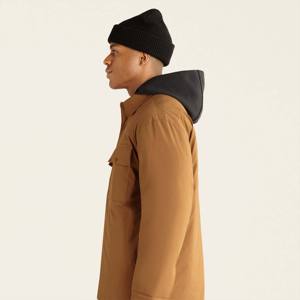 Chaqueta de lana duradera personalizada OEM para hombre: cálida y cómoda, ideal para uso en exteriores y clima fresco - Product Image 3