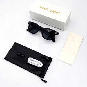 Lentes Inteligentes con Cámara 4K de 8MP, Asistente de IA, Llamadas Inalámbricas con Micrófono, Reproductor de Música, Navegación AR, Resistentes al Agua IPX4 - Product Image 4