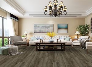 พื้นหรูหราเชิงพาณิชย์พื้น SPC ติดตั้งง่าย4มม. 5มม. 6มม. กันน้ำกันลื่นป้องกันรอยขีดข่วนไวนิลไม้กระดานพลาสติกพีวีซีสหรัฐ - Product Image 5