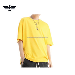Camisetas de Jersey para Hombre, Corte Regular, 100% Algodón, Tejido de Punto, Manga Corta, Logotipo Personalizado Impreso, Fabricación Profesional, Superventas, Color Sólido, 2026 - Product Image 2