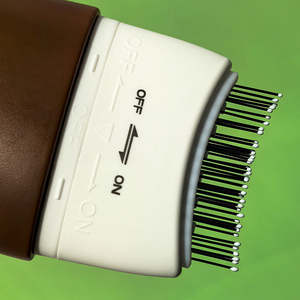 Emballage de flacon plat pour peigne cosmétique, 40 ml, soin des cheveux, soin du cuir chevelu, couleur personnalisée, impression sur écran, matériau PE de haute qualité - Product Image 4