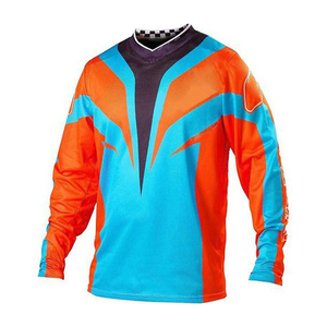 XL personalizado transpirable sublimado Motocross Jersey MTB Enduro ropa deportiva para adultos de talla grande Dirt Bike Racing Jersey ropa - Product Image 2