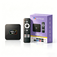 Caja de TV Inteligente BOXPUT OM MAX 5G Económica, 1GB 8GB, Android 9.0, Amlogic S905L2 Quad Core, 1080P HD, WiFi, BT4.0, Reproductor Multimedia
