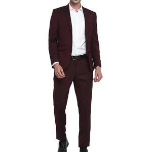 Traje Formal para Hombre de Fabricante OEM, Traje de Pantalón de Esmoquin para Novio de Boda, Corte Entallado, Estampado Personalizado, Etiqueta Privada, Venta al Por Mayor - Product Image 4