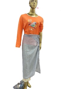 ชุดว่ายน้ำชิ้นเดียวกระโปรงโสร่งชายหาดผ้าโพลีเอสเตอร์พิมพ์ลายชุดชายหาดชุดบิกินี่พิมพ์ลายไซส์สำคัญ - Product Image 6