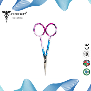 Nouveau style Ciseaux à broder en acier inoxydable de haute qualité Style européen vintage pointu pour le bricolage avec ciseaux de poche - Product Image 6