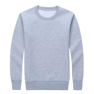Vente en gros de sweat-shirt à col ras du cou unisexe en coton personnalisé pull surdimensionné pour hommes sweats à capuche et sweatshirts vierges livraison DDP - Product Image 3