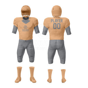 Uniforme de Fútbol Americano para Hombre, Nuevo Modelo 2025, de Alta Calidad, Transpirable, Estampado, Manga Corta, Conjunto Completo, Jersey de Equipo - Product Image 6