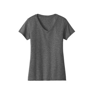 Classic Fit <b>V</b>-<b>Neck</b> <b>T</b>-<b>Shirt</b> for <b>Women</b> | Comfortable Cotton Top | OEM Custom Design & Bulk Orders - Product Image 4