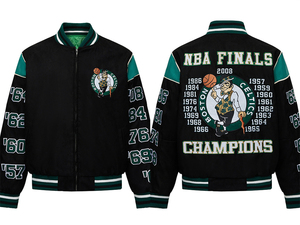 Chaquetas para Hombre, Chaqueta Bomber Universitaria para Hombre, Ropa de Calle de Invierno, Estilo Béisbol, Bordado de Campeones, Abrigo Informal Cálido y Moderno - Product Image 3