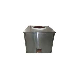 Tandoor à gaz carré en acier inoxydable avec revêtement en poudre, allumage électronique à impulsions, dispositif de sécurité contre les flammes, barbecue pliable portable - Product Image 5