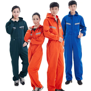 Uniforme de reparación de locomotora de mono reflectante de alta calidad para hombres y mujeres, ropa de seguridad para hacer ejercicio, venta al por mayor de fabricante - Product Image 1