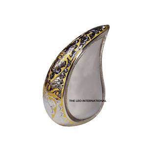 Urnes de crémation de couleur rose en métal aluminium au design attrayant de qualité supérieure pour les cendres humaines Urnes commémoratives au prix de gros - Product Image 3