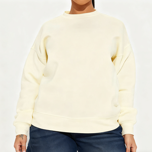 Sudaderas con Capucha para Mujer al por Mayor, Personalizadas, de Invierno, Ecológicas, de Moda, de Alta Calidad, de Algodón y Felpa, Talla Grande, Cuello Redondo, Manga Larga - Product Image 4