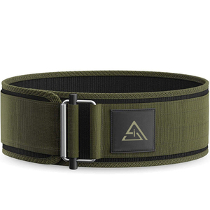 Cinturón de Levantamiento de Pesas de Neopreno de Primera Calidad, Cinturón de Gimnasio de Cuero para Entrenamiento de Potencia y Levantamiento de Pesas - Product Image 1