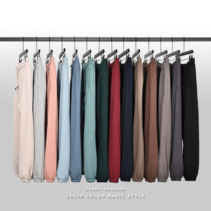 Oem Custom Manufacturers Cotton Fleece Blank Tracksuit Custom Logo Oversized Hoodies and <b>Sweatpants</b> <b>Set</b> Sweatsuit's - Product Image 3