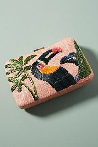 BOOST BORDADO BOLSOS ÚNICOS MEJOR Estilo bohemio Bordado Trabajo Mano Embrague Monederos Diseño de lujo Forro Perla Noche al por mayor - Product Image 3