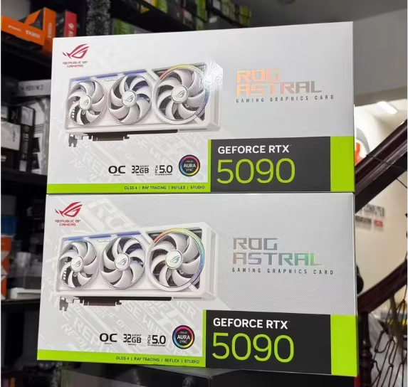 Astral GeForce RTX 5090 32GB GDDR7 OC Edition Triple Fan Cooled Gaming Computer Desktop PC Hardware Video Graphics Card