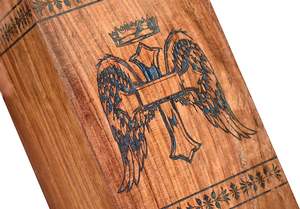 Angel Wings with Cross Wooden <b>Urn</b> Box Resin <b>Urn</b> Cremation <b>Ashes</b> Adult Large <b>Ashes</b> <b>Urn</b> for <b>Ashes</b> <b>pet</b> - Product Image 2