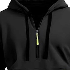 Sudadera con Capucha para Hombre, Informal, de Color Sólido, Transpirable, con Logotipo Personalizado y Diseño Subido por Dress Sports - Product Image 2