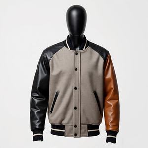 Chaquetas de talla grande para hombre, chaquetas de béisbol, abrigos, ropa cálida de invierno para hombre, ropa de alta calidad 2026, chaquetas con logotipo Letterman - Product Image 3