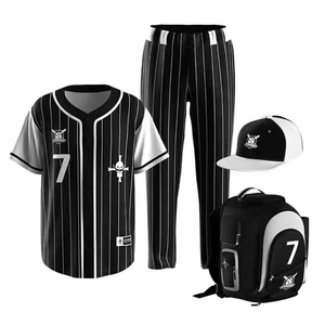 Paquete de uniformes de béisbol personalizados al por mayor, camisetas de béisbol personalizadas, diseño de uniformes de equipo, ropa de equipo personalizada, sublimación - Product Image 2