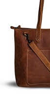 Grand sac à main en cuir véritable marron fourre-tout sac à bandoulière Logo personnalisé imperméable toutes saisons-pour les occasions simples été hiver