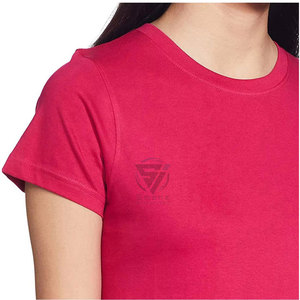 Camisetas de Satén Sólido con Logotipo Personalizado para Mujer, Transpirables y Ecológicas - Product Image 4