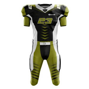 Ropa de entrenamiento Precio al por mayor Uniforme de fútbol americano Pakistán hizo la mejor calidad Uniforme de fútbol americano para hombres - Product Image 1