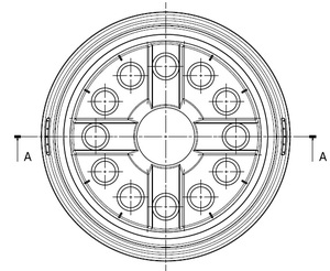 Macetas de vivero CC de 20 cm de diámetro de alta calidad, plástico reciclado de 3,75 litros, varios colores, diseño redondo de PP, plantas de jardín - Product Image 4