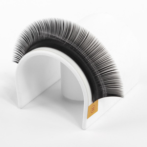 Extensions de cils individuelles faciles à poser, effet éventail en 1 seconde, extensions de cils en vison doux et moelleux, vente en gros OEM ODM - Product Image 3