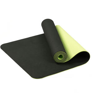 Tapete de Pilates y <span class=keywords><strong>Yoga</strong></span> de TPE de Doble Capa, Ecológico, de <span class=keywords><strong>6</strong></span>/8 mm, Ligero, Antideslizante y Plegable <span class=keywords><strong>para</strong></span> Gimnasio en Casa - Product Image 4