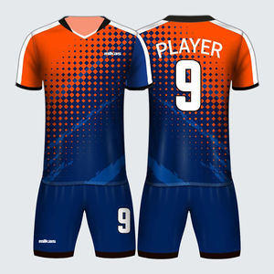 Venta al por mayor de diseño personalizado de alta calidad de secado rápido de poliéster uniforme de fútbol conjunto completo 2025 OEM Clubs de calidad de los hombres de desgaste de fútbol - Product Image 1