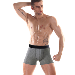 ชุดกางเกงบ็อกเซอร์ผ้าฝ้ายสแปนเด็กซ์สำหรับผู้ชายกางเกงขาสั้นสำหรับนักขี่บาสเก็ตบอลเซ็กซี่ไร้รอยต่อสำหรับนักขี่จักรยาน - Product Image 3