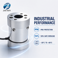 Sensor Torsi Reaksi Statis 1~150 Nm ±0.05% FS IP66 untuk Kalibrasi Kunci Torsi dan Obeng Listrik
