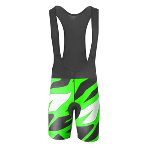 Cuissard à bretelles de cyclisme antibactérien rembourré pour homme Spandex/Polyester respirant tissu à séchage rapide vêtements de sport de compression - Product Image 5