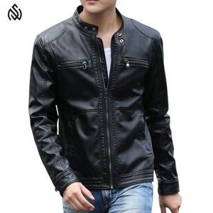 แจ็กเก็ตหนังแท้สำหรับผู้ชายและผู้ใหญ่แจ็กเก็ตฤดูหนาวหนังแท้แฟชั่นสำหรับผู้ชายและผู้ใหญ่ - Product Image 1