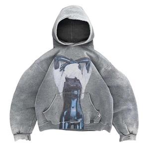 Haute demande hommes 100% coton sweats surdimensionné rue thermique à capuche brodé fermeture éclair plaine teint à capuche - Product Image 1